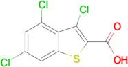 3,4,6-trichloro-1-benzothiophene-2-carboxylic acid