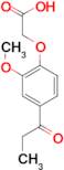 (2-methoxy-4-propionylphenoxy)acetic acid