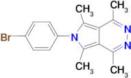 6-(4-bromophenyl)-1,4,5,7-tetramethyl-6H-pyrrolo[3,4-d]pyridazine