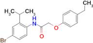 N-(4-bromo-2-isopropylphenyl)-2-(4-ethylphenoxy)acetamide