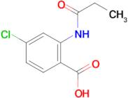 4-chloro-2-(propionylamino)benzoic acid