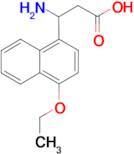 3-amino-3-(4-ethoxy-1-naphthyl)propanoic acid