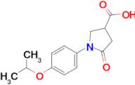 1-(4-isopropoxyphenyl)-5-oxopyrrolidine-3-carboxylic acid