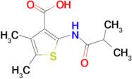 2-(isobutyrylamino)-4,5-dimethyl-3-thiophenecarboxylic acid