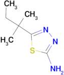 5-(1,1-dimethylpropyl)-1,3,4-thiadiazol-2-amine