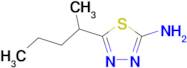 5-(1-methylbutyl)-1,3,4-thiadiazol-2-amine