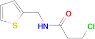 3-chloro-N-(2-thienylmethyl)propanamide