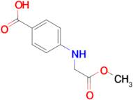 4-[(2-methoxy-2-oxoethyl)amino]benzoic acid