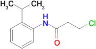 3-chloro-N-(2-isopropylphenyl)propanamide