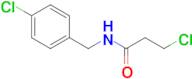 3-chloro-N-(4-chlorobenzyl)propanamide