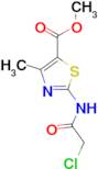 methyl 2-[(chloroacetyl)amino]-4-methyl-1,3-thiazole-5-carboxylate