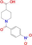 1-(4-nitrobenzoyl)piperidine-4-carboxylic acid