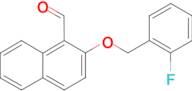 2-[(2-fluorobenzyl)oxy]-1-naphthaldehyde