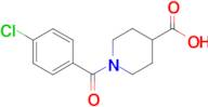 1-(4-chlorobenzoyl)piperidine-4-carboxylic acid