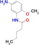 N-(5-amino-2-methoxyphenyl)pentanamide