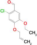 4-(allyloxy)-2-chloro-5-ethoxybenzaldehyde