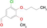 4-butoxy-3-chloro-5-methoxybenzaldehyde