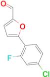 5-(4-chloro-2-fluorophenyl)-2-furaldehyde