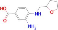 3-amino-4-[(tetrahydro-2-furanylmethyl)amino]benzoic acid