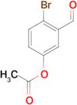4-bromo-3-formylphenyl acetate