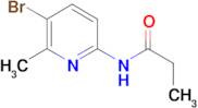 N-(5-bromo-6-methyl-2-pyridinyl)propanamide