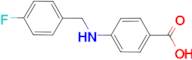 4-[(4-fluorobenzyl)amino]benzoic acid