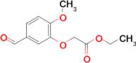 Ethyl 2-(3-formyl-6-methoxyphenoxy)acetate