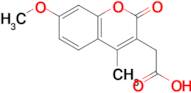 (7-methoxy-4-methyl-2-oxo-2H-chromen-3-yl)acetic acid