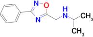 N-[(3-phenyl-1,2,4-oxadiazol-5-yl)methyl]-2-propanamine