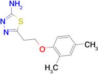 5-[2-(2,4-dimethylphenoxy)ethyl]-1,3,4-thiadiazol-2-amine