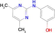 3-[(4,6-dimethyl-2-pyrimidinyl)amino]phenol