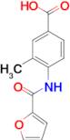 4-(2-furoylamino)-3-methylbenzoic acid