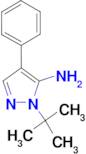 1-tert-butyl-4-phenyl-1H-pyrazol-5-amine