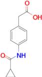 {4-[(cyclopropylcarbonyl)amino]phenyl}acetic acid