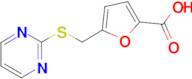 5-[(2-pyrimidinylthio)methyl]-2-furoic acid