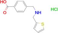 4-{[(2-thienylmethyl)amino]methyl}benzoic acid hydrochloride