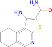 1-amino-6,7,8,9-tetrahydrothieno[2,3-c]isoquinoline-2-carboxamide