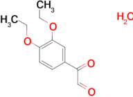 (3,4-diethoxyphenyl)(oxo)acetaldehyde hydrate