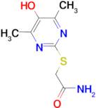 2-[(5-hydroxy-4,6-dimethyl-2-pyrimidinyl)thio]acetamide