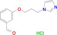 3-[3-(1H-imidazol-1-yl)propoxy]benzaldehyde hydrochloride