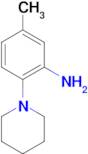 5-methyl-2-(1-piperidinyl)aniline