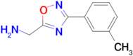 1-[3-(3-methylphenyl)-1,2,4-oxadiazol-5-yl]methanamine