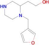 2-[1-(3-furylmethyl)-2-piperazinyl]ethanol