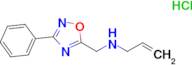 N-[(3-phenyl-1,2,4-oxadiazol-5-yl)methyl]-2-propen-1-amine hydrochloride
