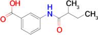 3-[(2-methylbutanoyl)amino]benzoic acid