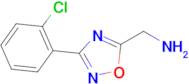 {[3-(2-chlorophenyl)-1,2,4-oxadiazol-5-yl]methyl}amine