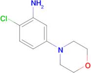 2-chloro-5-(4-morpholinyl)aniline