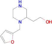 2-[1-(2-furylmethyl)-2-piperazinyl]ethanol