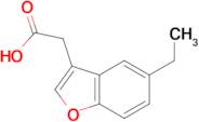 (5-ethyl-1-benzofuran-3-yl)acetic acid