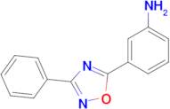 3-(3-phenyl-1,2,4-oxadiazol-5-yl)aniline